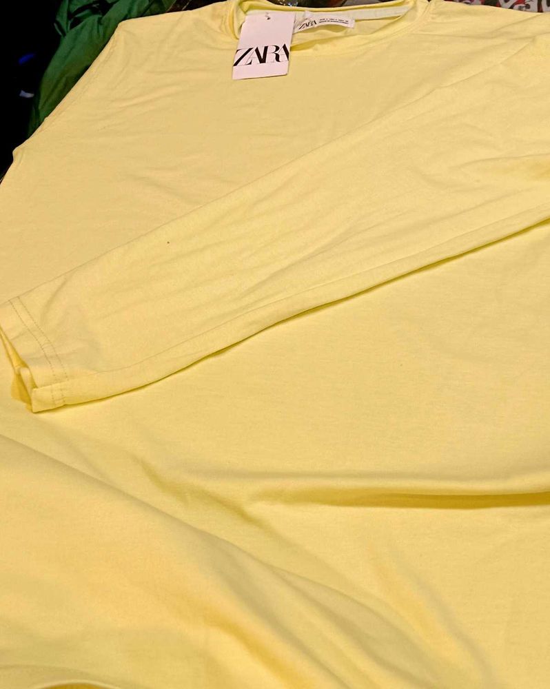 Lime Green Zara T-shirt