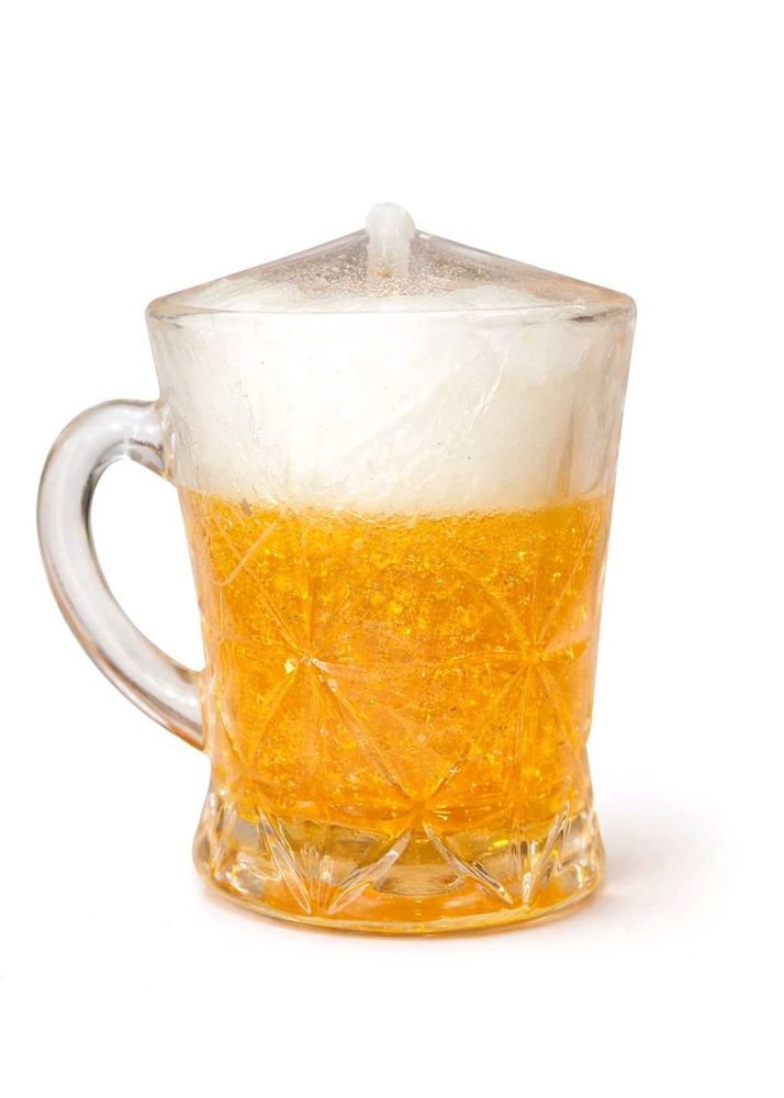 Vintage Beer Mug Candle