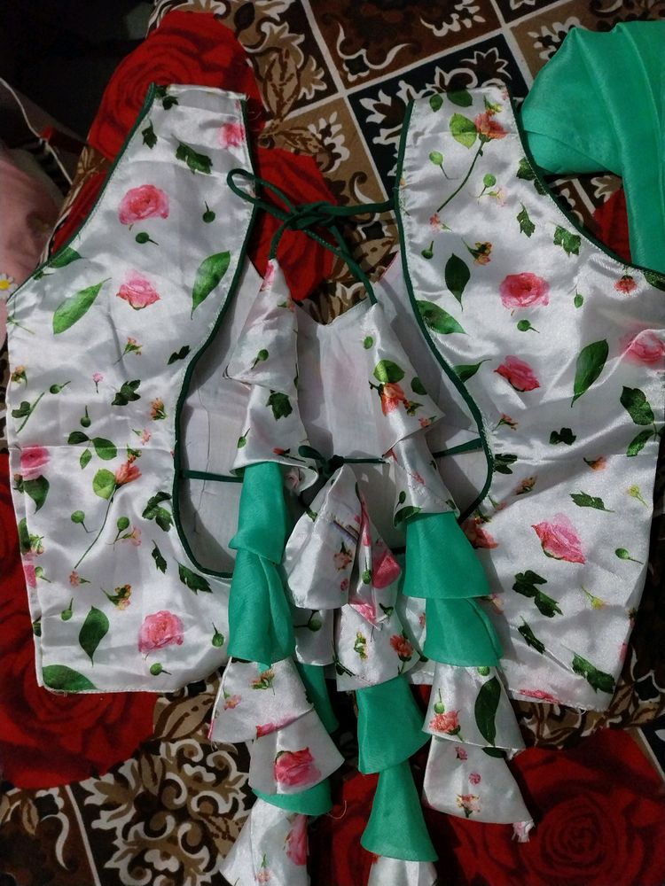 Printed saree
