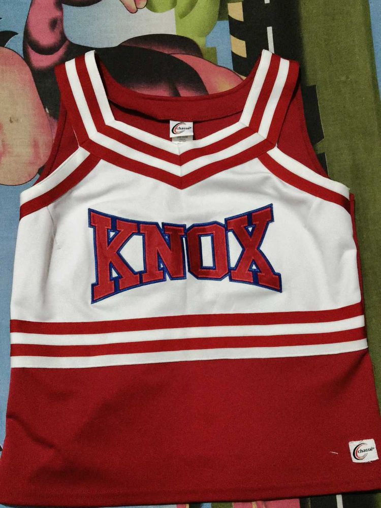 Cheerleader Top - Red &amp; White