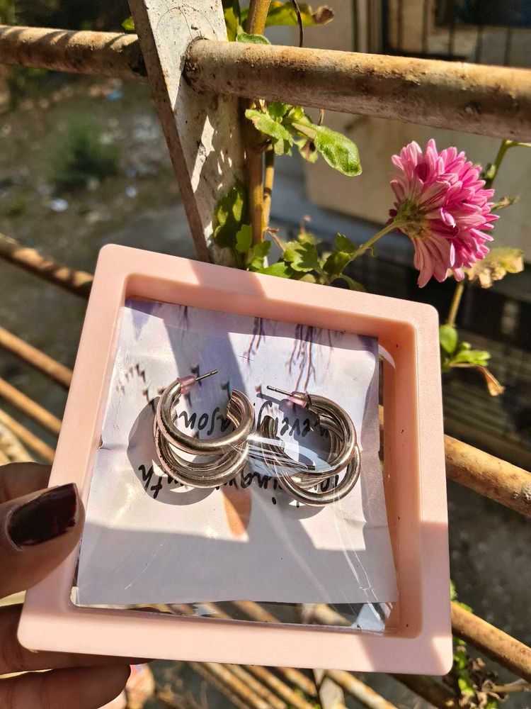 Triple Hoop Earrings