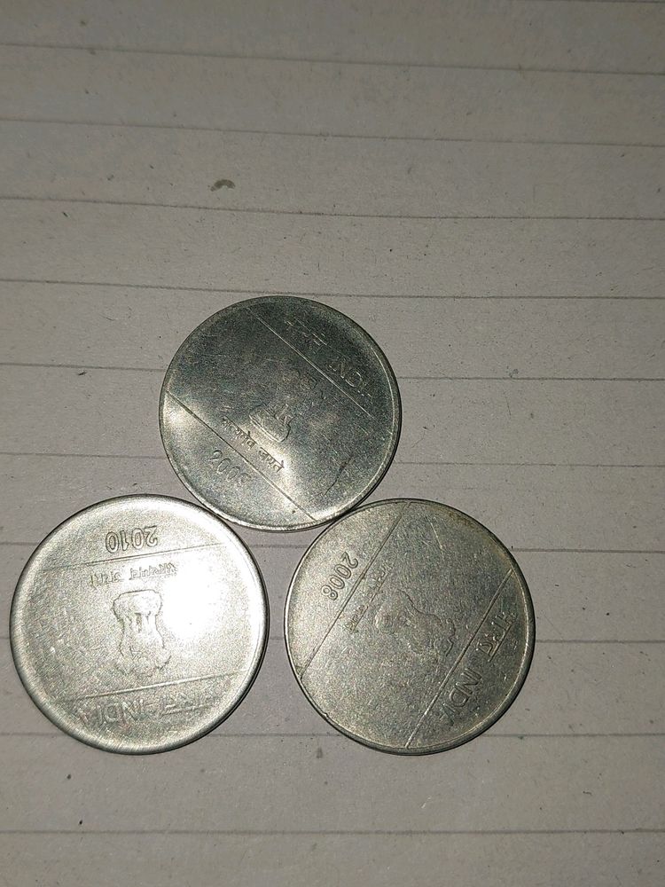 50 Paise - Set Of 3 - Different Yrs- 3