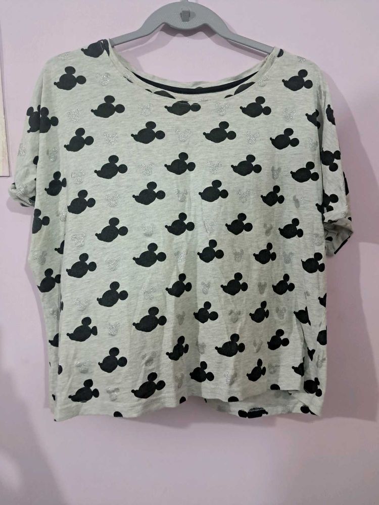 Mickey Printed Tshirt