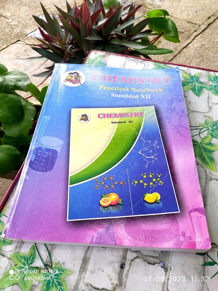 12th Chemistry Practical Book Maharashtra Board