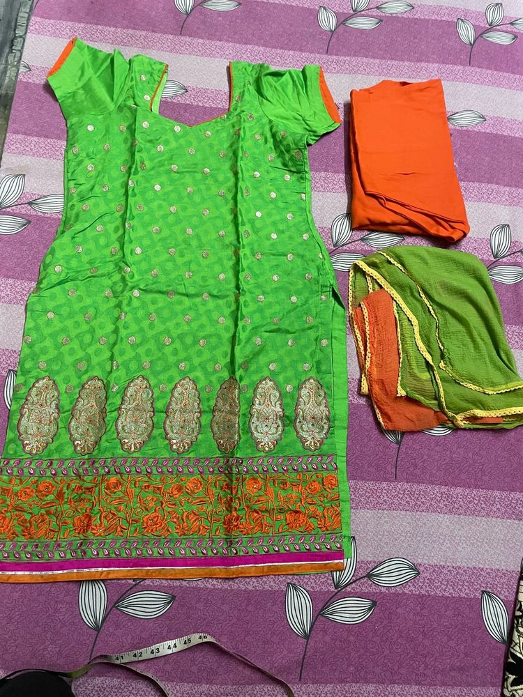 Green Salwar Suit