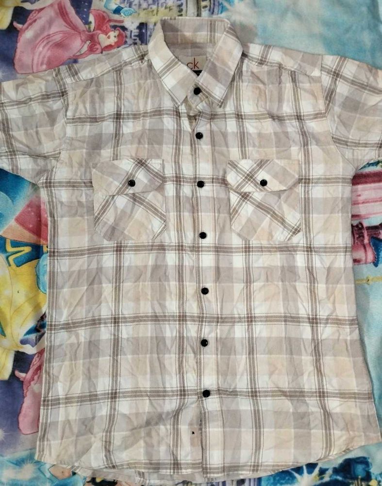 CK Checkered Casual Shirt | Good Quality