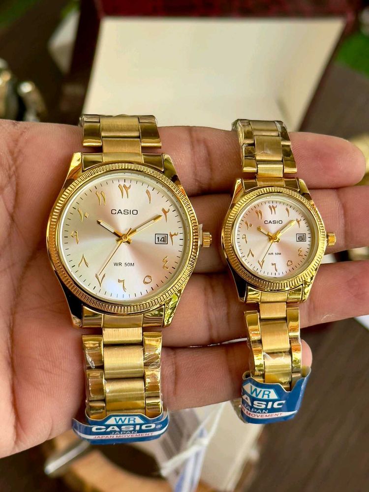 Casio Couple Watches New Stock Affordable