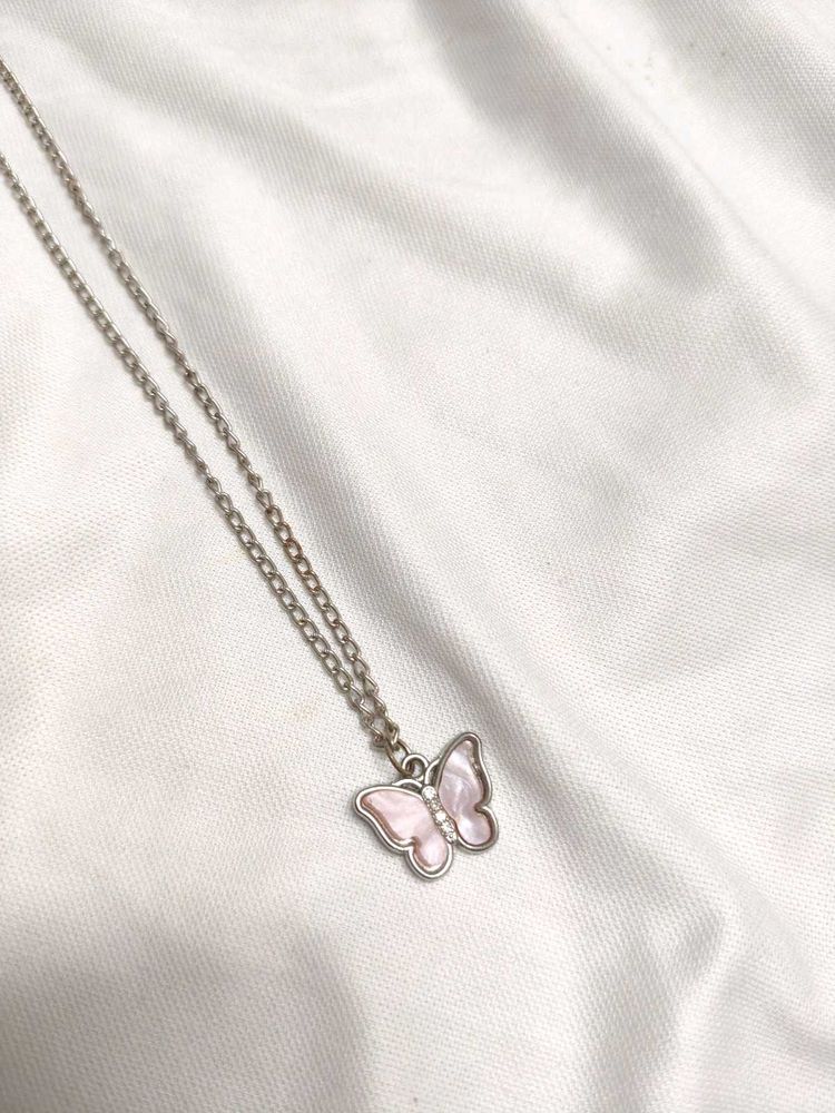 Butterfly Pendant Necklace