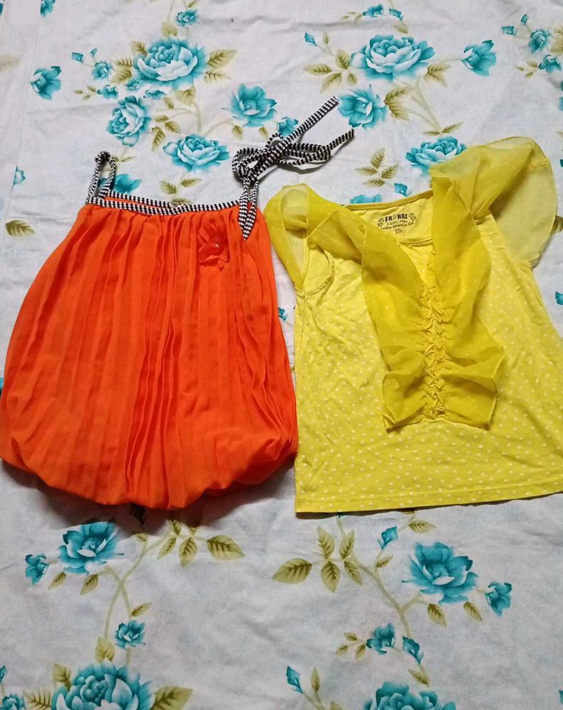 2 Tops For Baby Girl