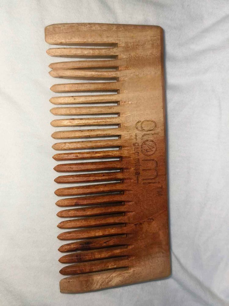 Bloom Wooden Hair Comb