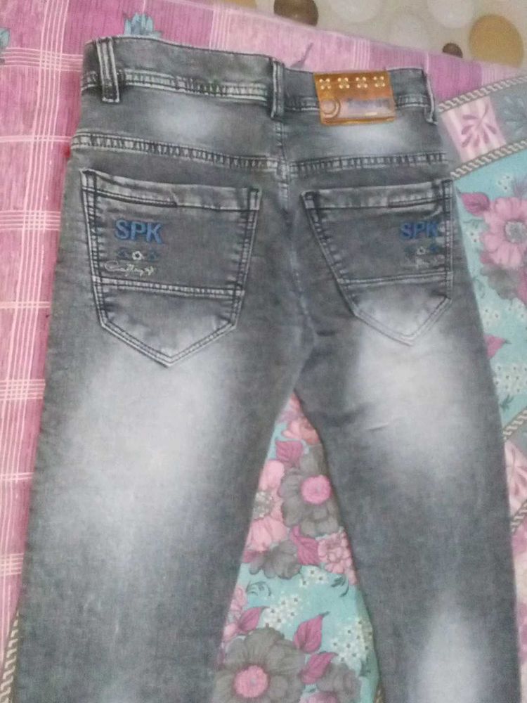SPK Gray Denim Jeans