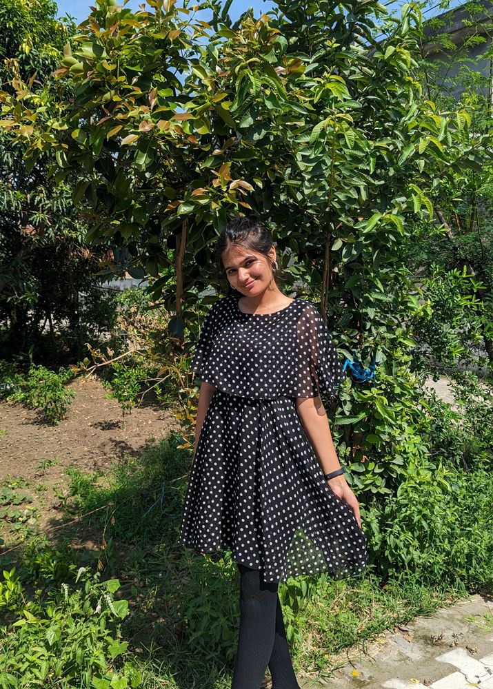 Women Polka Dot Dress