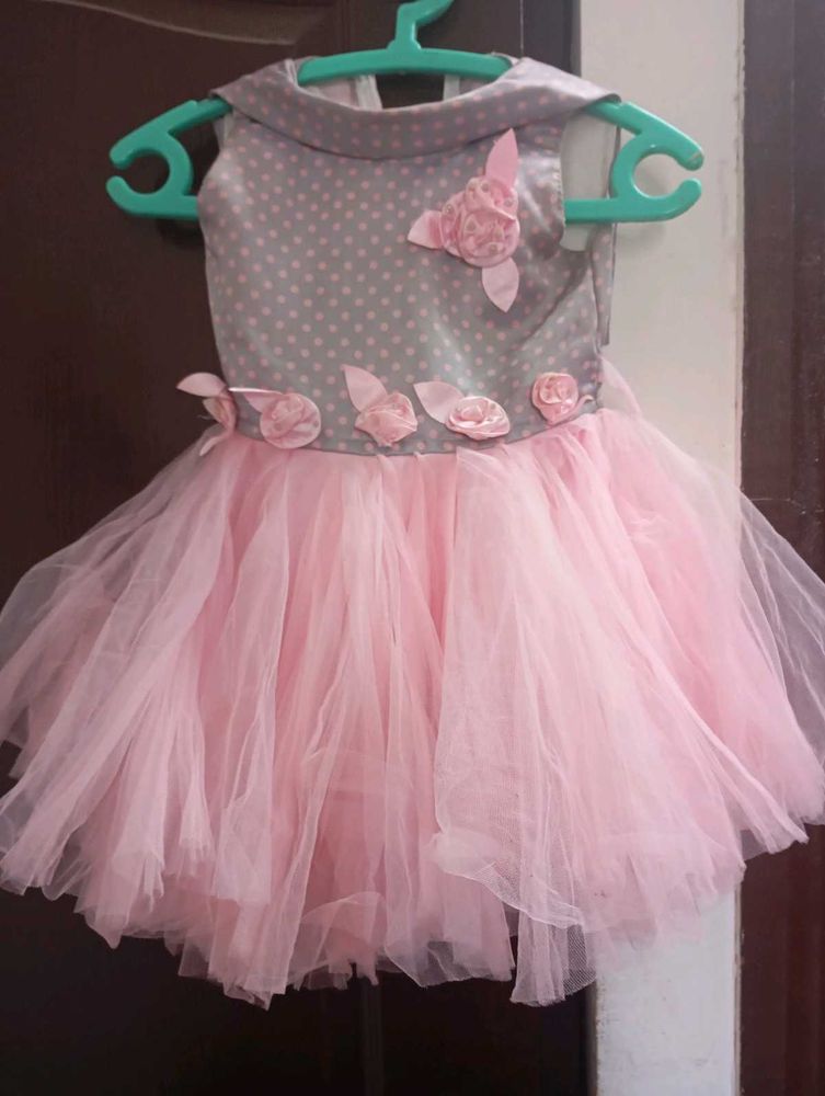 Cute Pink Party Dress