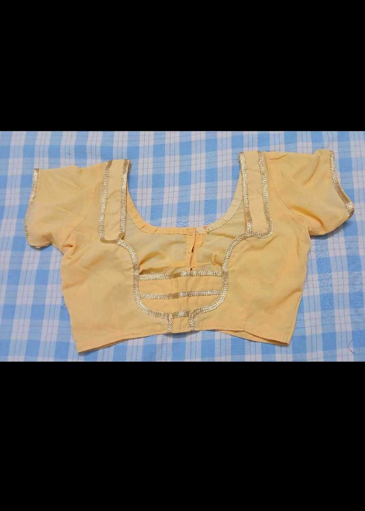 Elegant Yellow Blouse