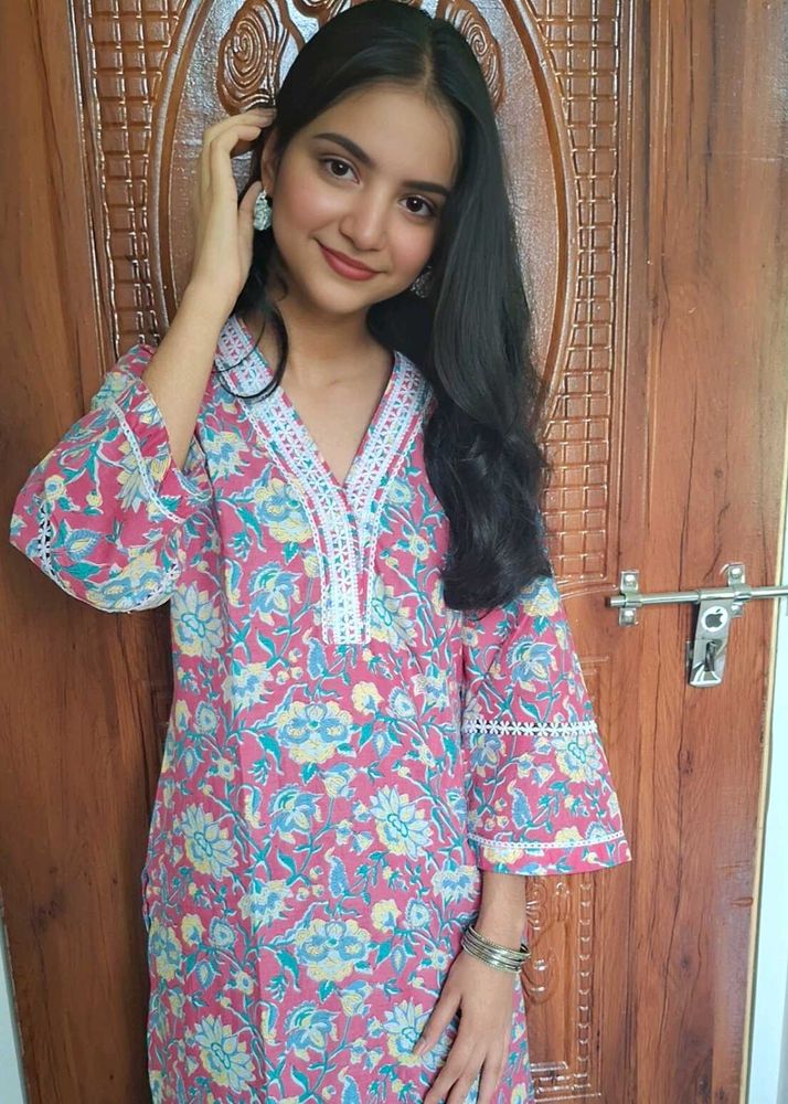 NEW(Size~S )pure cotton kurta !