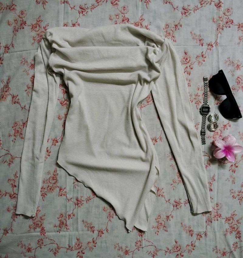 Asymmetrical Full Sleeve Top