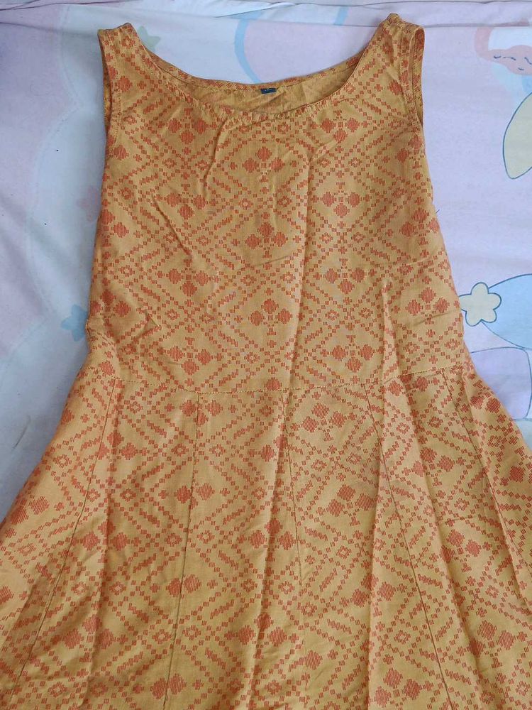 Beautiful Yellow Kurta