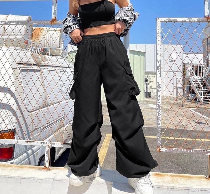 Black Cargo Pants