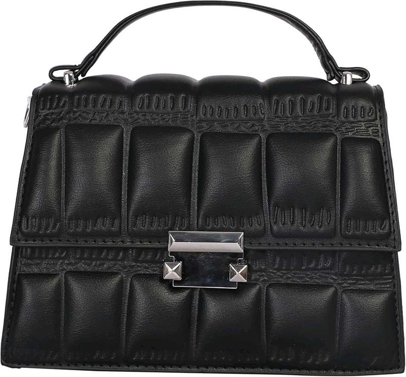 stellatose black hand bag