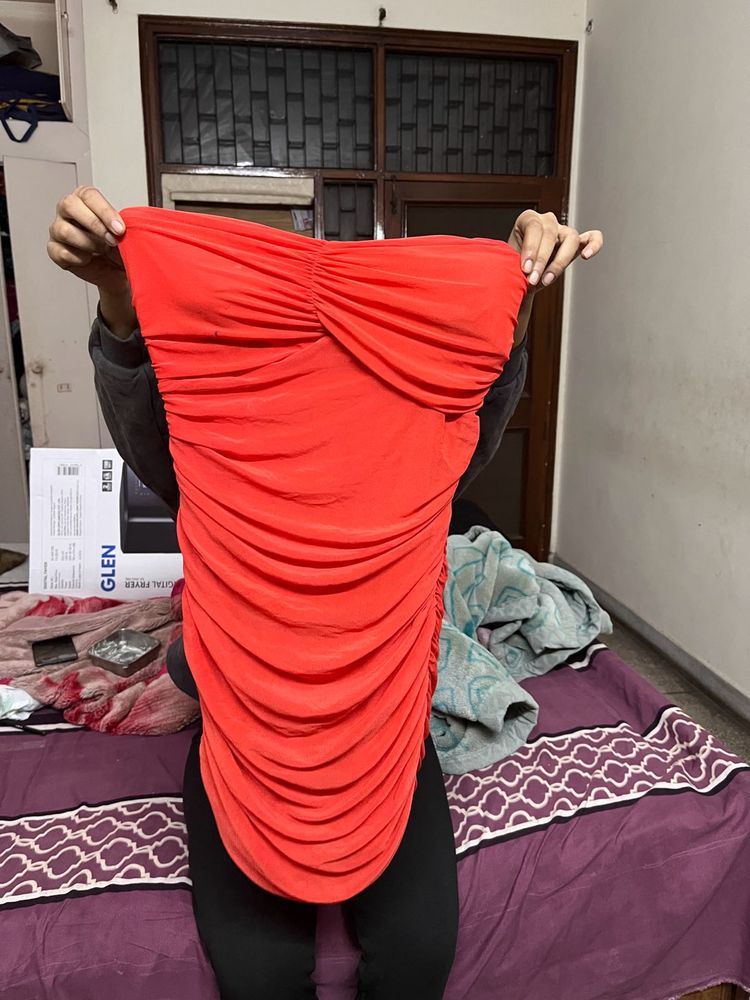 Padded Ruched Bodycon