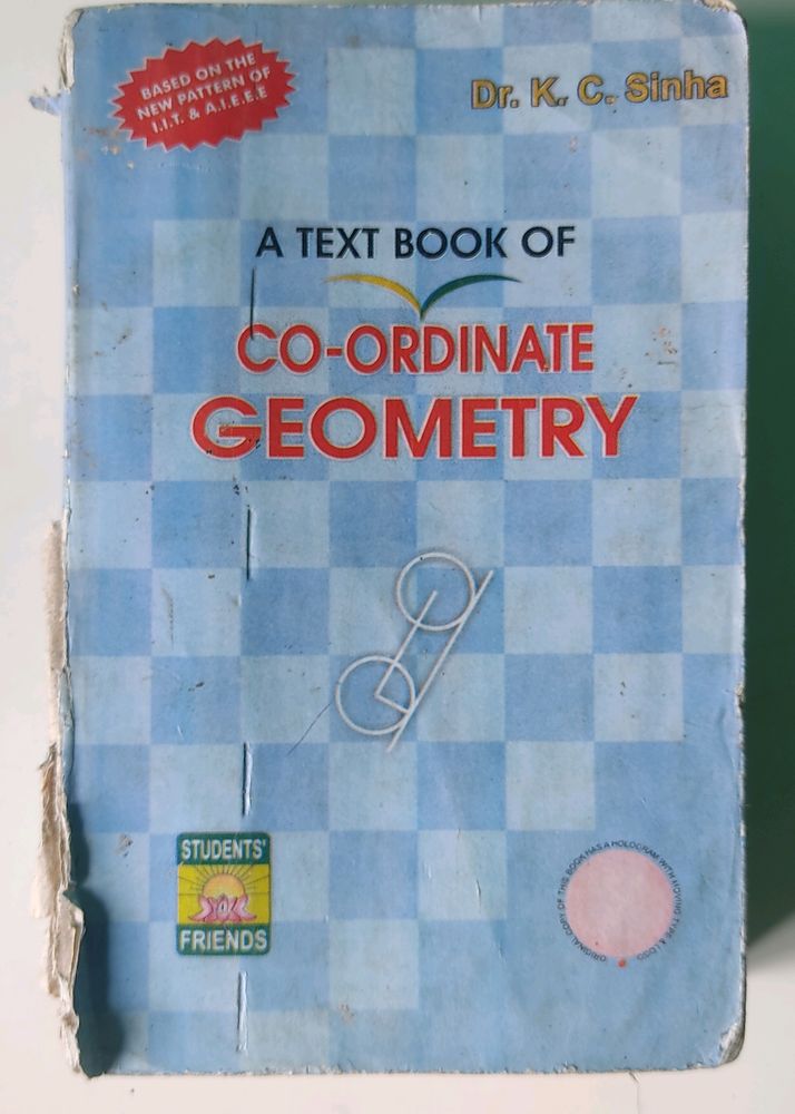 11th,12th(IIT)Co-ordinate Geometry By K.C Sinha