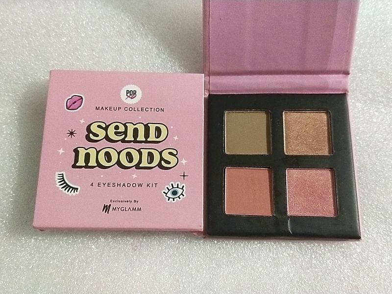 Myglamm Popxo 4 Eyeshow Kit- Send Noods