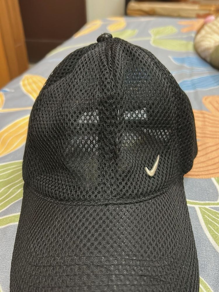 Nike Black Mesh Cap
