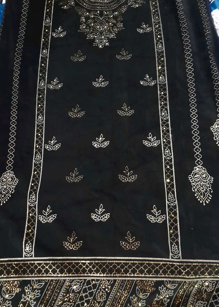 BLACK VELVET HEAVY SUIT