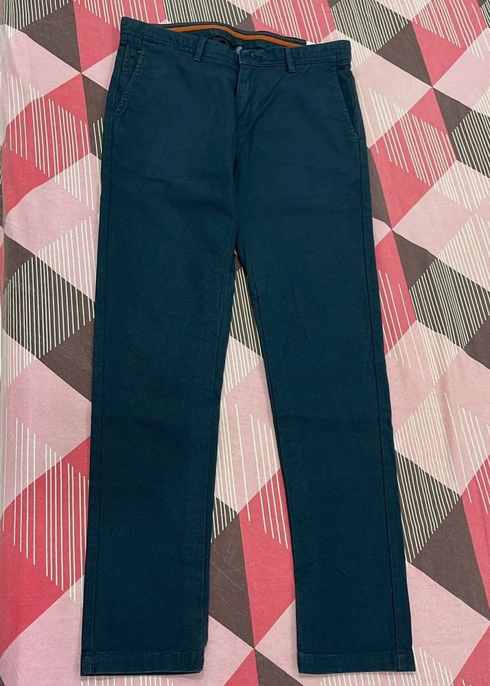 Men&#39;s Casual Blue Pants