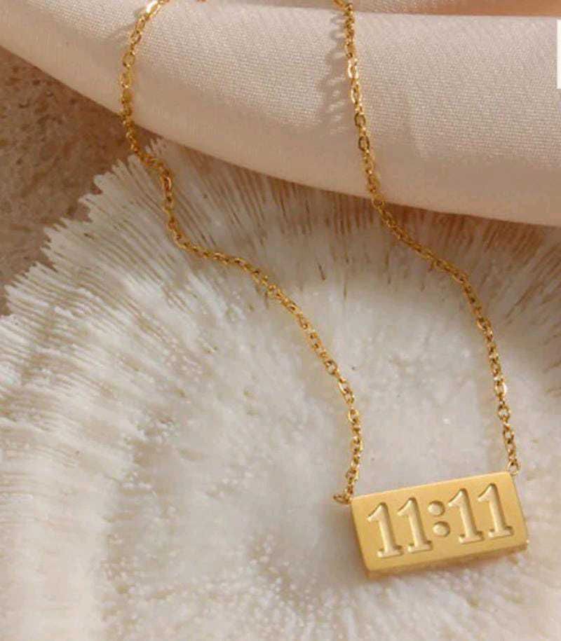 11:11 Gold Necklace