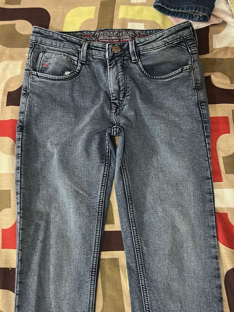 Fondo Jeans - Grey Wash