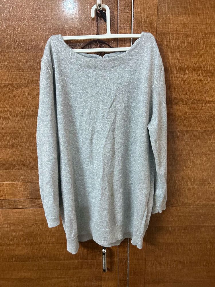 Grey Knit top