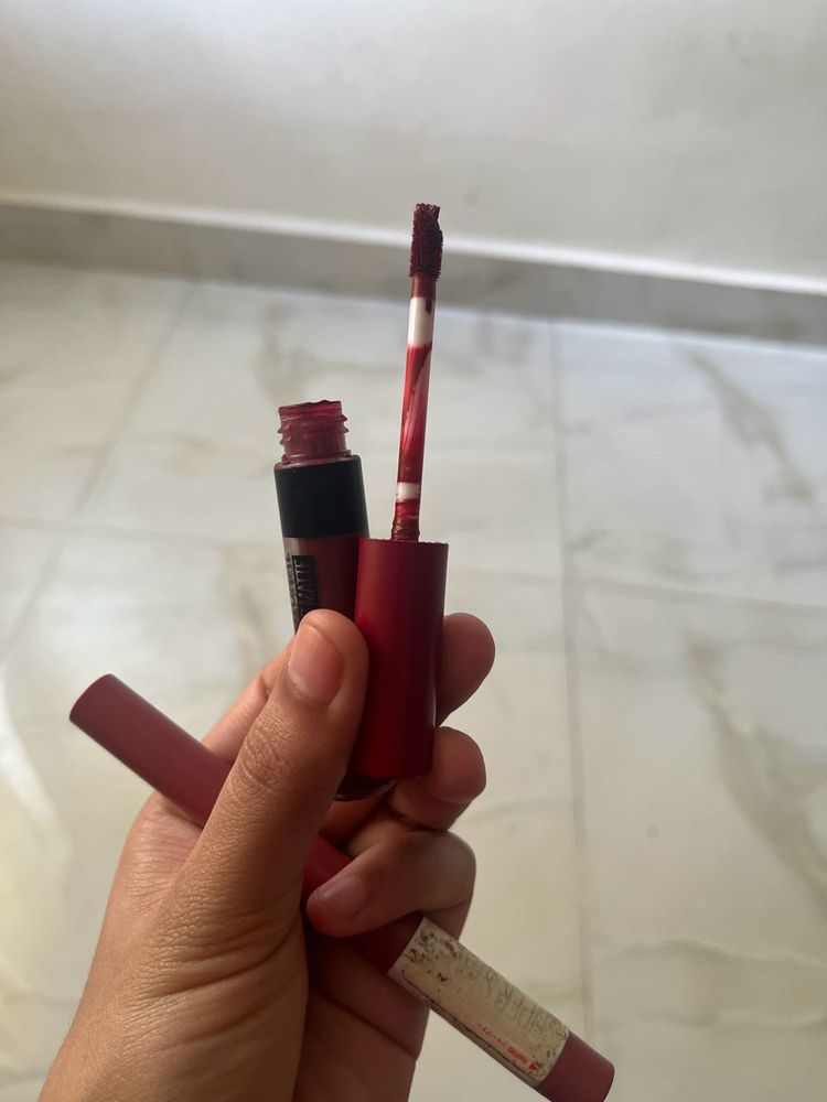 maybelline liquid matte soft wine