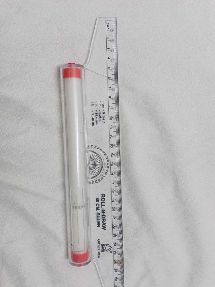 Roll-N-Draw 30cm Ruler