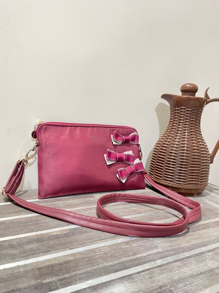 Maroon Crossbody Bag