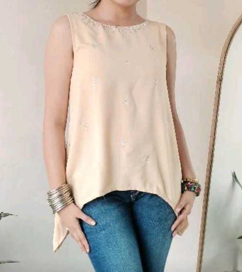 Elegant Sleeveless Top