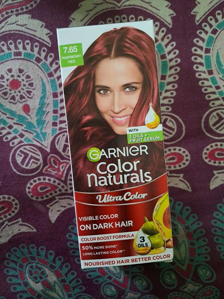 Garnier Color Naturals Hair Colour Raspberry Re