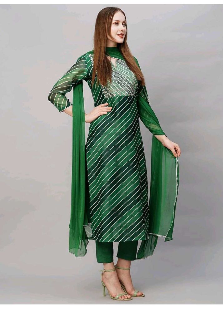 Elegant Green Kurta Set