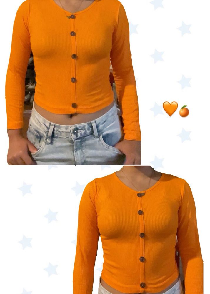 Orange 🍊 Crop Top