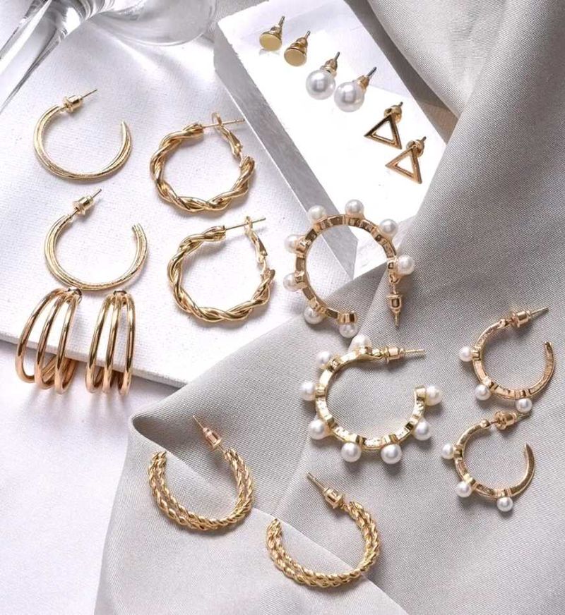 Earrings Set Of 9