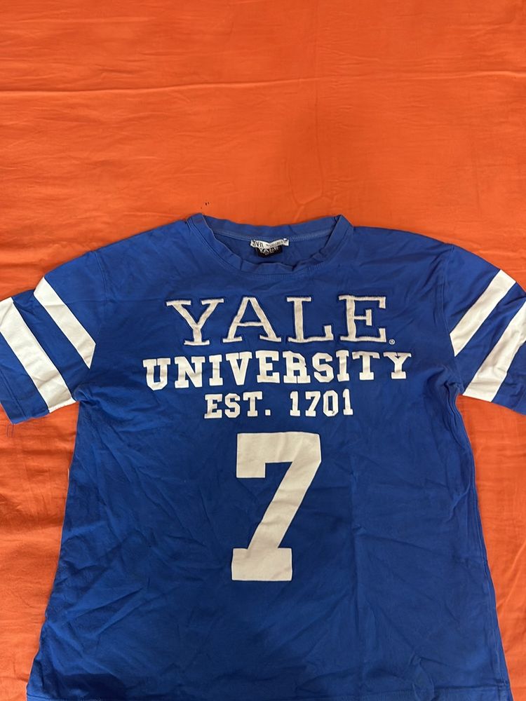 Limited edition, Yale And Zara Blue T-shirt