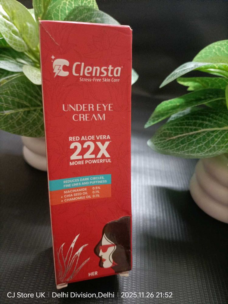Clensta Under Eye Cream