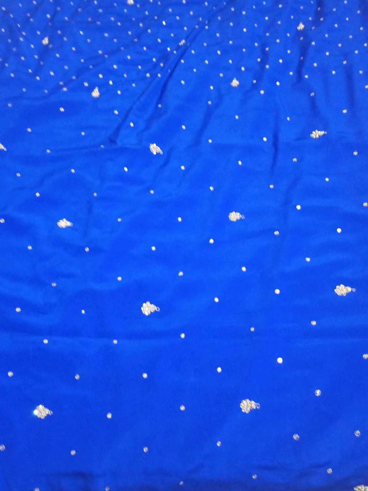 Blue &amp; Gold Fabric