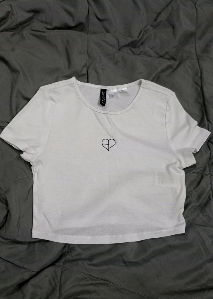Black pink × H&amp;M Crop Top