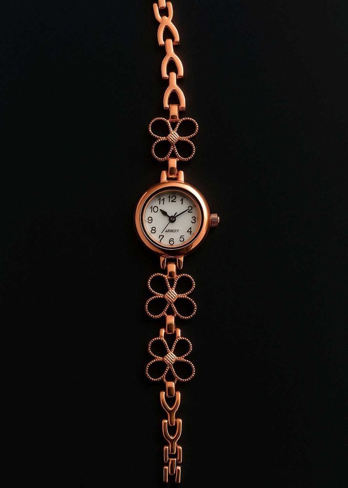 Abbey Watch Rose Gold Flower
