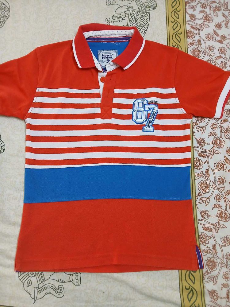 Polo T Shirt For Boys 7/8 Years