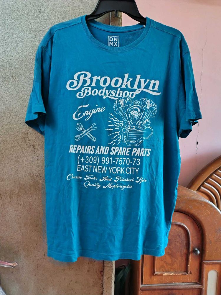 Brooklyn Bodyshop Engine Graphic Tee