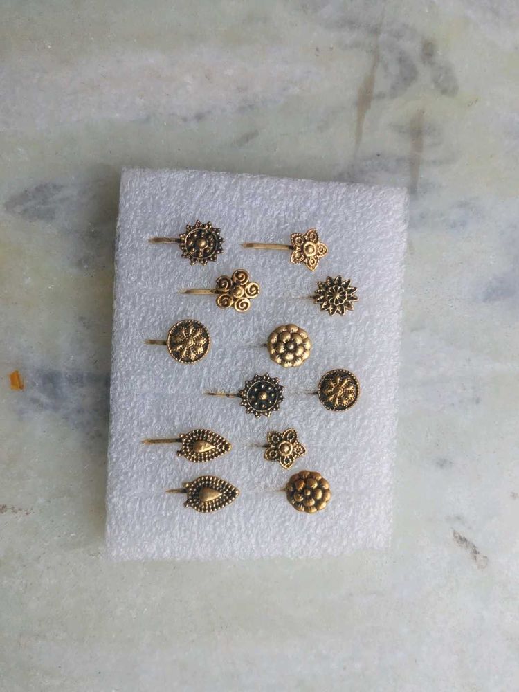 Antique Style Nose Pins (Set of 1)