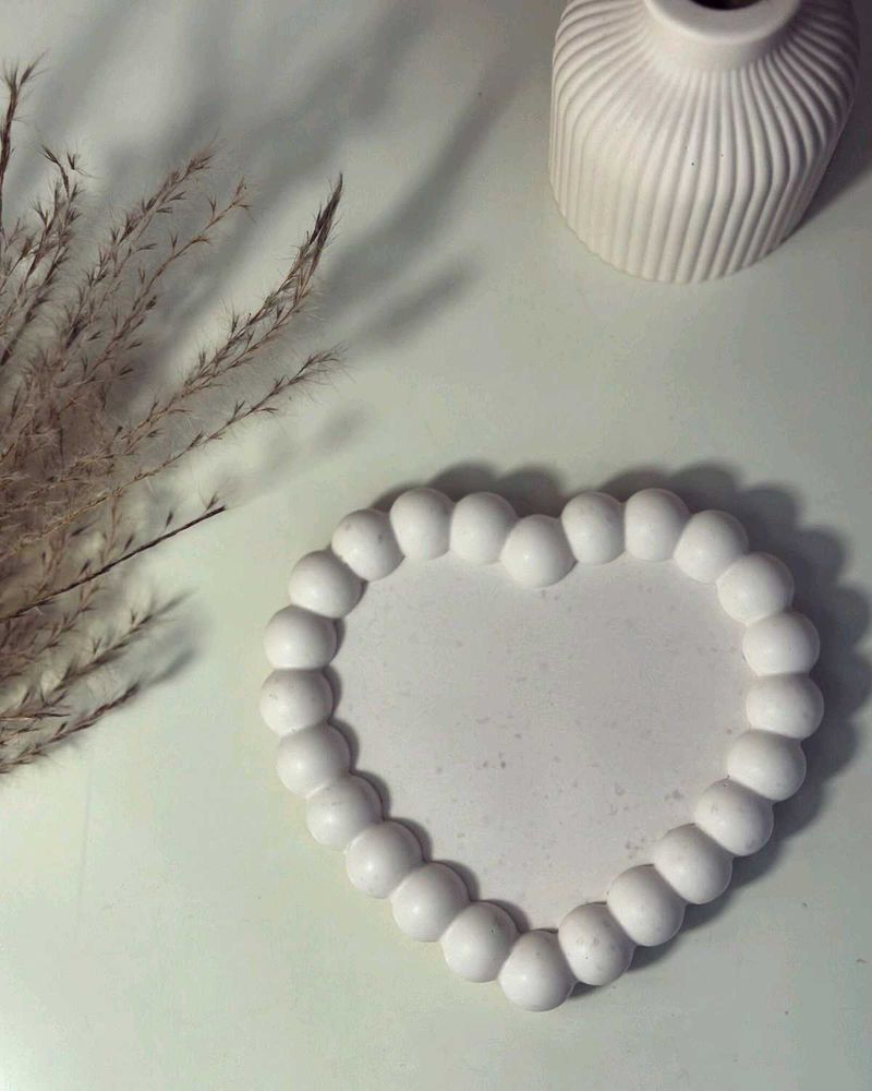 Heart Shaped Decorative Tray