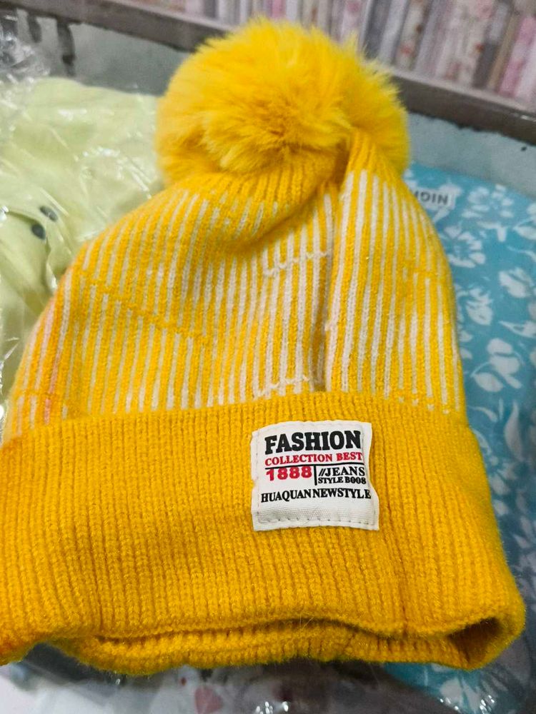Warm Cap For Girls And Boys